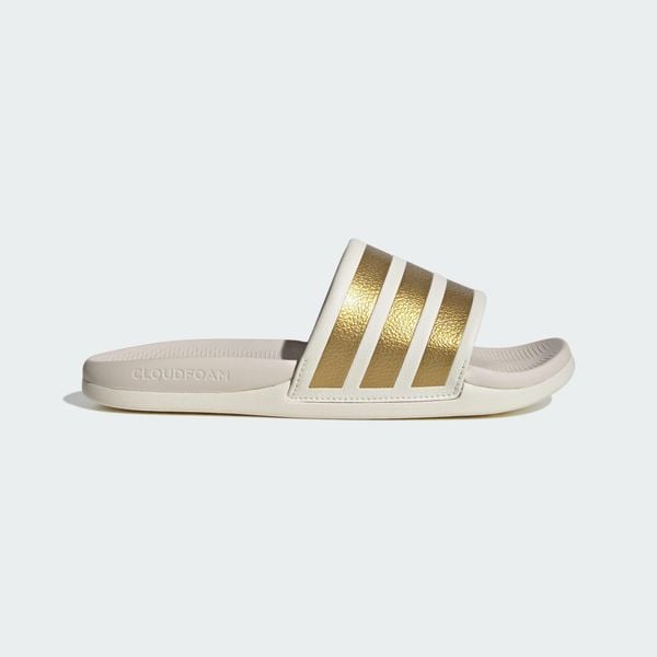Klapki Adilette Comfort 2.0. Białe klapki ADIDAS, bez wzorów, bez obcasa. Za 199,00 zł.