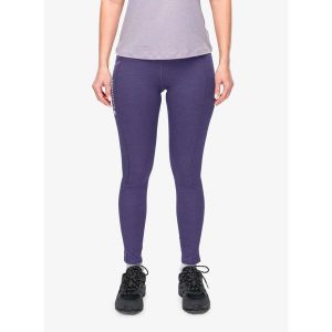 Legginsy damskie Columbia Move Legging. Fioletowe legginsy Columbia, bez wzorów. Za 162,69 zł.