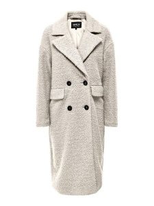 ONLY Płaszcz przejściowy 15293695 Écru Regular Fit. Płaszcze ONLY, l, bez wzorów, z syntetyku, bez kaptura. Za 449,99 zł.