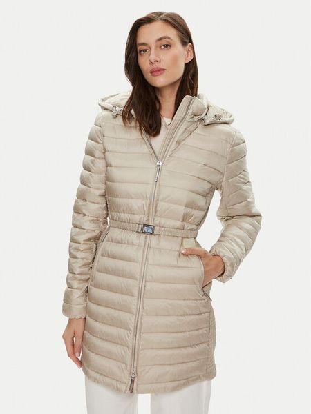 Calvin Klein Kurtka przejściowa K20K207109 Beżowy Slim Fit. Brązowe kurtki Calvin Klein, l, bez wzorów, z syntetyku, bez kaptura. Za 599,99 zł.