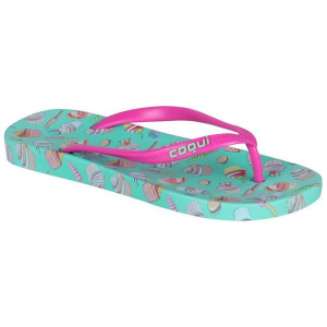 Coqui Japonki Damskie Kaja Cupcake Fuchsia 36. Klapki marki Coqui. W wyprzedaży za 35,00 zł.