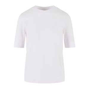 Koszulka damska Urban Classics Classy. Białe bluzki Urban Classics, bez wzorów, bez ramiączek. Za 142,00 zł.