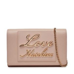 Torebka LOVE MOSCHINO. Białe listonoszki LOVE MOSCHINO, bez wzorów, bez dodatków. Za 598,99 zł.