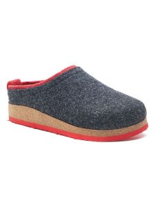 Comfortfusse Wełniane kapcie w kolorze antracytowym rozmiar: 40. Czarne kapcie Comfortfüße, bez wzorów, z materiału. Za 260,99 zł.