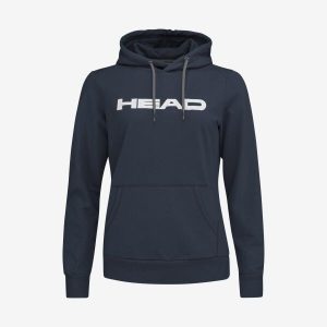 Bluza z kapturem damska CLUB ROSIE. Niebieskie bluzy Head, xs, bez wzorów, z kapturem. W wyprzedaży za 161,00 zł.