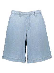 SisterS point Bermudy dżinsowe w kolorze błękitnym rozmiar: XL. Niebieskie szorty Sisters Point, bez wzorów, z bawełny, z podwyższonym stanem. Za 73,93 zł.