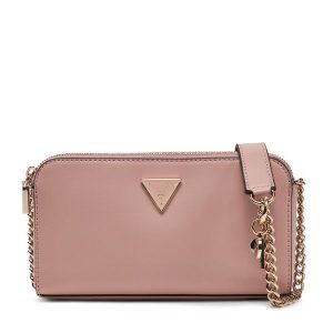 Torebka Guess. Czerwone listonoszki Guess, z aplikacjami, bez dodatków. Za 259,99 zł.
