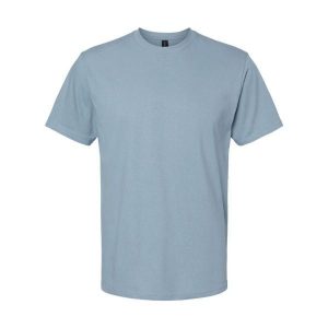 Koszulka Unisex Dla Dorosłych Softstyle Midweight. Niebieskie bluzki GILDAN, xl, bez wzorów, sportowe, bez kołnierzyka, bez ramiączek. Za 55,99 zł.