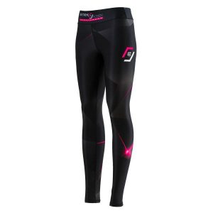 Legginsy sportowe damskie EXTREME HOBBY MT SPORT. Czerwone legginsy EXTREME HOBBY, bez wzorów, z elastanu. Za 229,00 zł.
