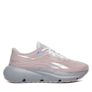 Sneakersy Reebok. Czerwone buty sportowe Reebok, bez wzorów, bez zapięcia, do biegania. Za 269,99 zł.
