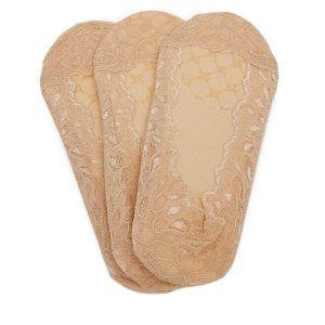 Stopki Nine West. Brązowe skarpetki Nine West, bez wzorów. Za 39,99 zł.