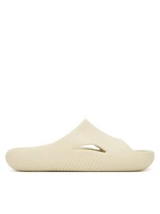 Crocs Klapki Mellow Slide 208392 Beżowy. Brązowe klapki Crocs, bez wzorów, z tworzywa sztucznego, bez obcasa. Za 149,99 zł.
