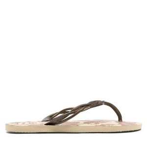 Japonki Havaianas. Klapki Havaianas, bez wzorów, bez obcasa. Za 46,99 zł.