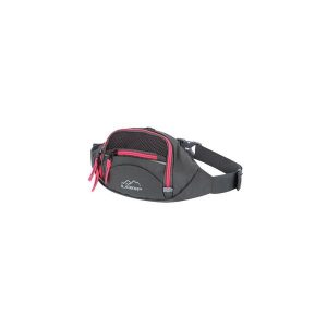 Loap Tula szaro-różowa torba na pas unisex. Czerwone torby podróżne i sportowe Erima, bez wzorów, z poliesteru. Za 140,99 zł.