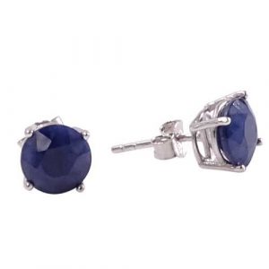 GALA Srebrne kolczyki z szafirami 1,7 ct. Szare kolczyki Braccatta, z szafirem, srebrne. Za 199,00 zł.