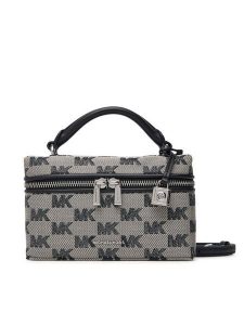 MICHAEL Michael Kors Torebka Jana 32F6SQ1C0J Szary. Szare kuferki MICHAEL Michael Kors, bez wzorów, z materiału, bez dodatków. Za 1 099,00 zł.