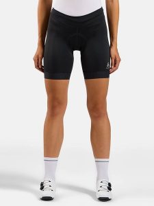 Odlo Szorty kolarskie "Zeroweight" w kolorze czarnym rozmiar: XS. Czarne spodenki sportowe ODLO, xs, bez wzorów, z materiału, rowerowe. Za 180,06 zł.