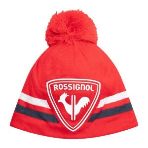 Czapka zimowa Rossignol Jr Rooster. Czerwone czapki Rossignol, bez wzorów, sportowe. Za 98,99 zł.