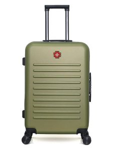 SWISS KOPPER Walizka "Wil" w kolorze khaki - 41 x 65 x 26 cm rozmiar: onesize. Brązowe walizki SWISS KOPPER, bez wzorów, z materiału. Za 210,81 zł.