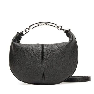 Torebka Armani Exchange. Czarne torebki klasyczne Armani Exchange, bez wzorów, bez dodatków. Za 459,99 zł.