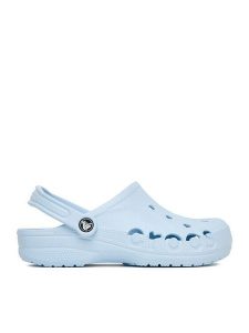 Crocs Klapki C-BAYA CLOG 10126-4JQ Niebieski. Niebieskie klapki Crocs, bez wzorów, z materiału, bez obcasa. Za 159,99 zł.