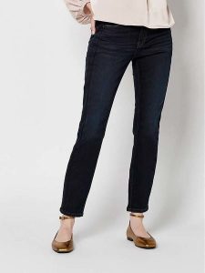 Rosner Dżinsy "Antonia" - Skinny fit - w kolorze granatowym rozmiar: 46/L28. Niebieskie jeansy Rosner, z aplikacjami, ze skóry. Za 210,95 zł.