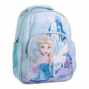 Plecak szkolny Frozen Niebieski. Niebieskie plecaki Disney Frozen. Za 169,80 zł.