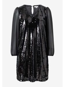 More & More Sukienka w kolorze czarnym rozmiar: 36. Czarne sukienki More & More, bez wzorów, bez kołnierzyka, bez ramiączek, mini. Za 224,95 zł.