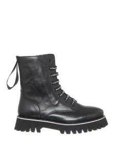 Patrizia Pepe Botki w kolorze czarnym rozmiar: 39. Czarne botki Patrizia Pepe, bez wzorów, bez obcasa, bez zapięcia. Za 543,99 zł.