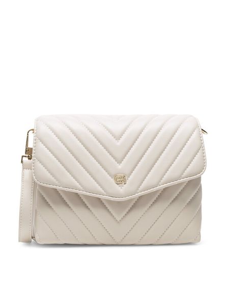 Gino Rossi Torebka TYLO-193 Beżowy. Brązowe listonoszki Gino Rossi, bez wzorów, bez dodatków. Za 229,99 zł.