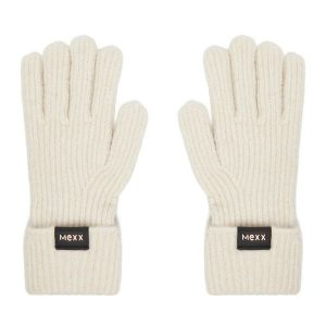 Rękawiczki MEXX. Rękawiczki Mexx, bez wzorów, z dzianiny. Za 49,99 zł.