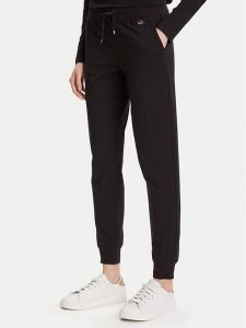 EA7 Emporio Armani Spodnie dresowe 7W000461 AF13135 UC001 Czarny Regular Fit. Czarne spodnie dresowe EA7 Emporio Armani, xxl, bez wzorów, z bawełny. Za 349,99 zł.