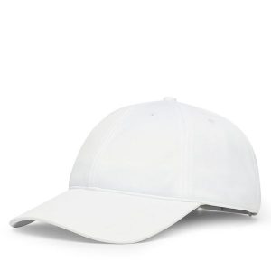 Czapka z daszkiem Lacoste. Białe czapki Lacoste, bez wzorów. Za 129,99 zł.