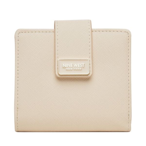 Portfel Nine West. Brązowe portfele Nine West, bez wzorów. Za 69,99 zł.