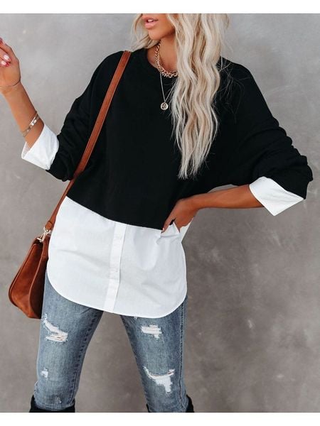 Milan Kiss Tunika w kolorze czarnym rozmiar: S. Czarne tuniki Milan Kiss, na co dzień, s, bez wzorów, bez kołnierzyka, bez ramiączek. Za 143,56 zł.