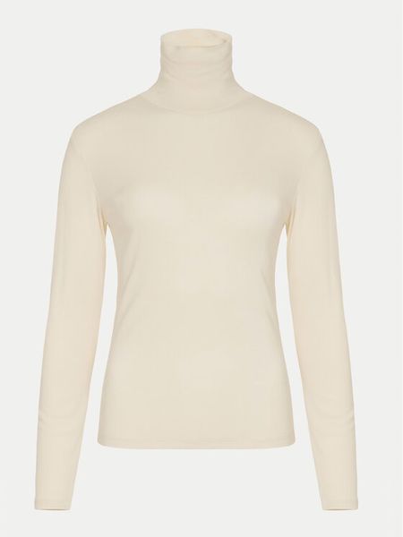 Vila Golf Jolini 14102279 Écru Slim Fit. Golfy Vila, bez wzorów, z bawełny. Za 69,99 zł.