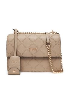 Liu Jo Torebka Ecs M Crossbody AF5055 E0538 Beżowy. Brązowe torebki wieczorowe Liu Jo, bez wzorów, ze skóry, bez dodatków. Za 499,99 zł.