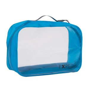 Organizer saszetka podróżna Exped Clear Cube. Niebieskie nerki i saszetki EXPED, bez wzorów. Za 149,99 zł.