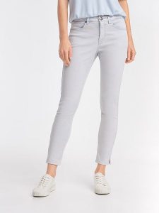 OPUS Dżinsy "Elma detail" - Skinny fit - w kolorze błękitnym rozmiar: 34/L28. Niebieskie jeansy Opus, bez wzorów, z bawełny. Za 118,56 zł.