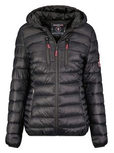 Geographical Norway Kurtka pikowana w kolorze czarnym rozmiar: XL. Czarne kurtki Geographical Norway, xl, bez wzorów, bez kaptura. Za 166,88 zł.