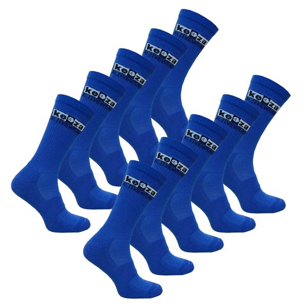 Skarpety sportowe Keeza 10 par. Niebieskie skarpetki KEEZA, bez wzorów. Za 138,00 zł.