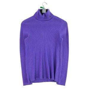 Second life - Sweter z golfem dla kobiet Fioletowy - Stan bardzo dobry. Fioletowe golfy Ralph Lauren, bez wzorów. Za 135,32 zł.