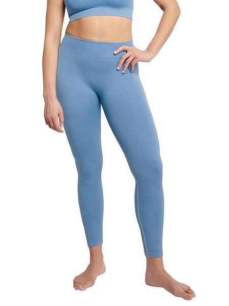 Sloggi Legginsy "Ever Infused" w kolorze błękitnym rozmiar: L. Niebieskie legginsy Sloggi, bez wzorów, z podwyższonym stanem. Za 113,36 zł.