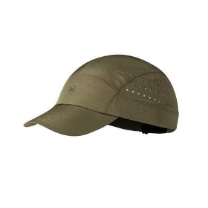 Czapka z daszkiem BUFF SPEED CAP SOLID TUNDRA. Zielone czapki Buff, bez wzorów, z materiału, wakacyjne. Za 119,99 zł.
