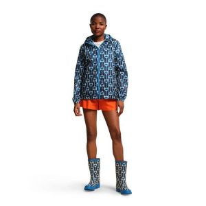 Kurtka turystyczna damska Orla Kiely Regatta kieszonkowa. Niebieskie kurtki Regatta, bez wzorów, bez kaptura. Za 139,99 zł.