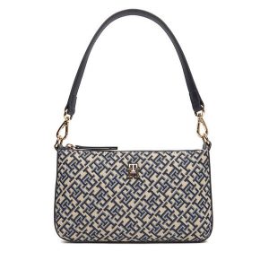Torebka Tommy Hilfiger. Niebieskie torebki klasyczne TOMMY HILFIGER, bez wzorów, bez dodatków. Za 419,99 zł.