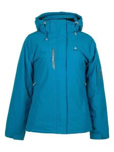 Peak Mountain Parka "Adika" w kolorze morskim rozmiar: M. Niebieskie płaszcze Peak Mountain, m, bez wzorów, bez kaptura. Za 249,17 zł.