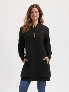 TRAVELIN' Bluza w kolorze czarnym rozmiar: S. Czarne bluzy Travelin', s, bez wzorów, bez kaptura. Za 295,99 zł.