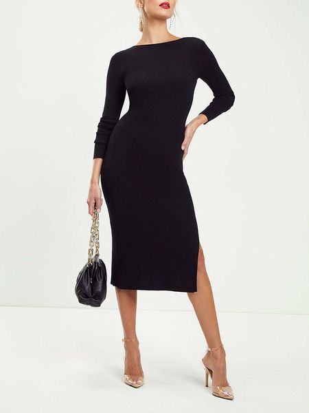 LA Angels Sukienka w kolorze czarnym rozmiar: M. Czarne sukienki LA Angels, m, bez wzorów, bez kołnierzyka, bez ramiączek, midi. Za 163,26 zł.