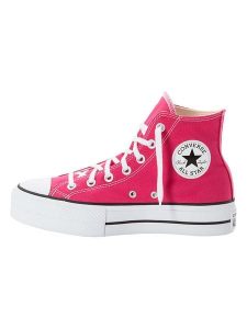 Converse Sneakersy "Chuck Taylor All Star Lift Platform" w kolorze różowym rozmiar: 39,5. Różowe trampki Converse, bez wzorów, za kostkę, bez zapięcia. Za 272,95 zł.